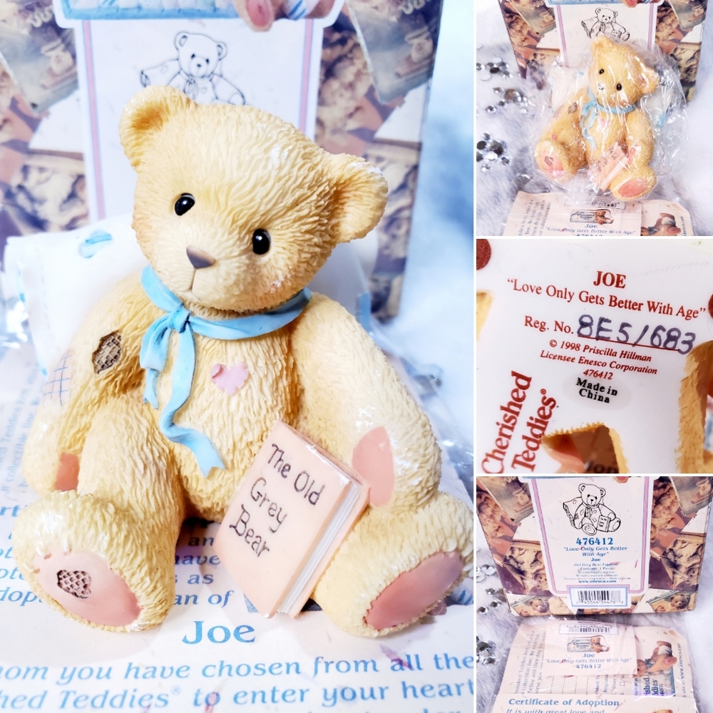 Cherished teddies Joe 476412